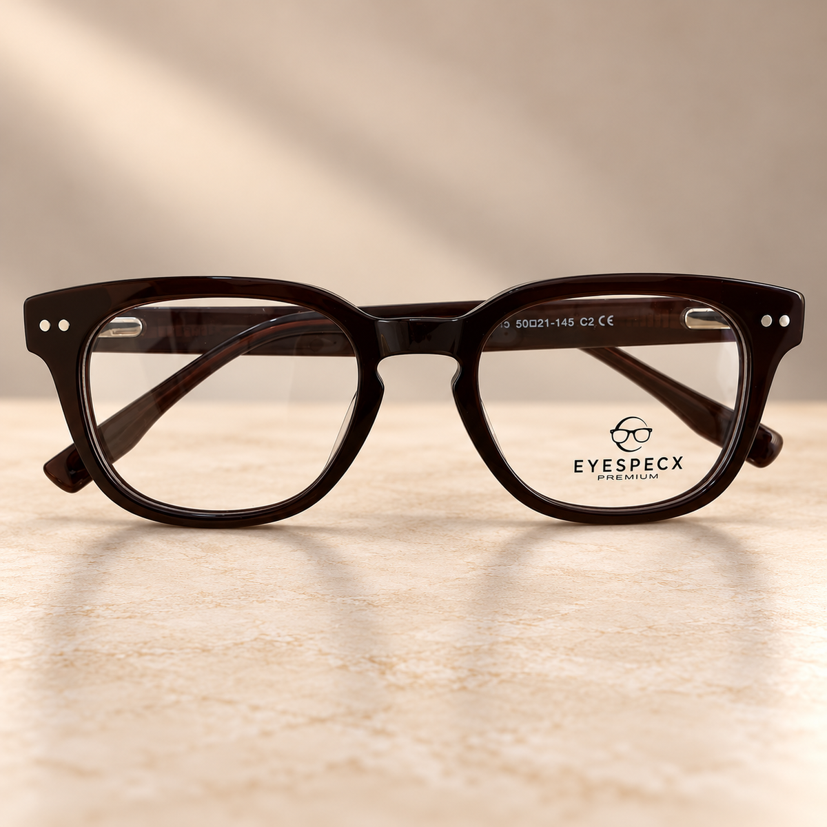 RDA 10445 C2 DARK BROWN PURE ACETATE