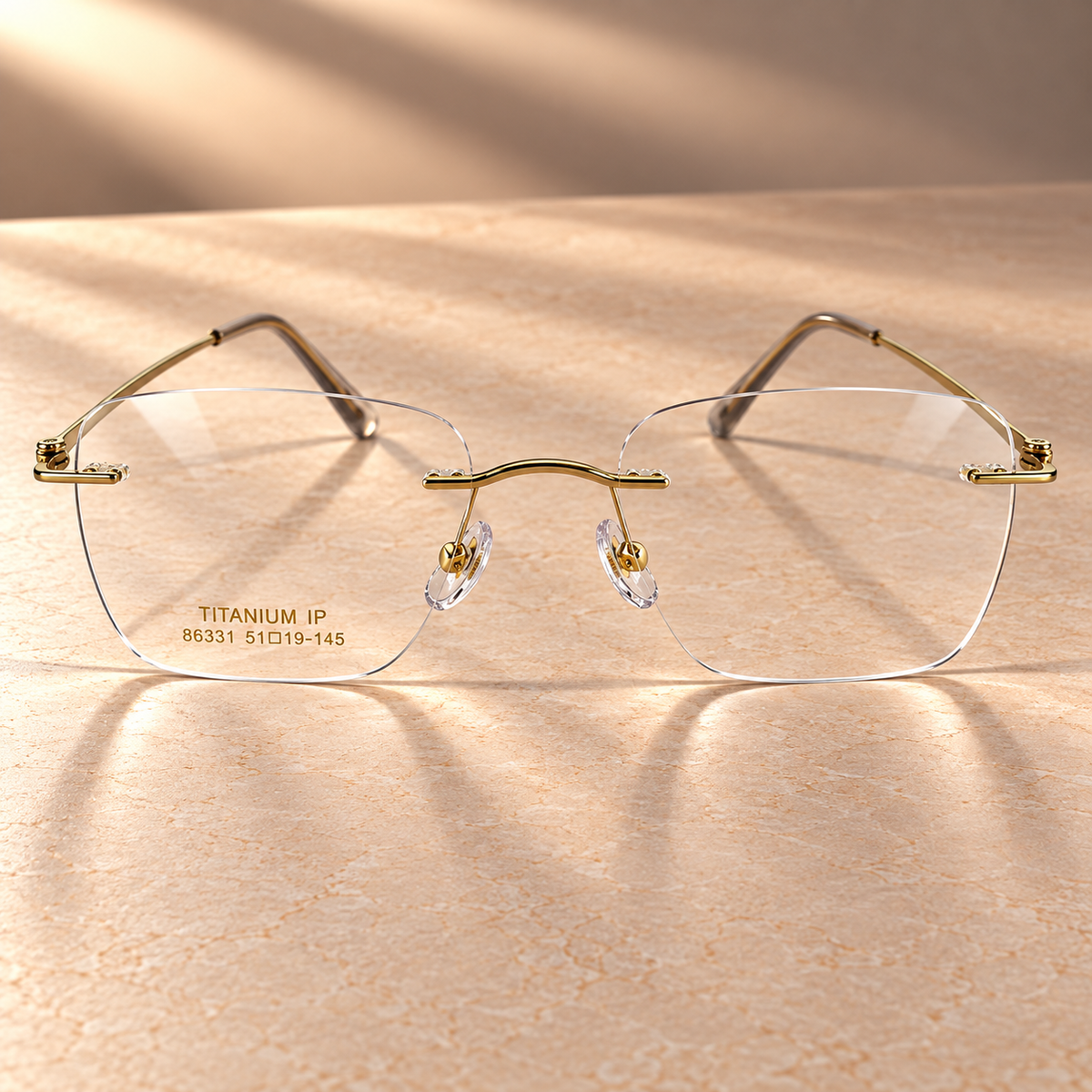 TITANIUM IP 86331 51/19  gold