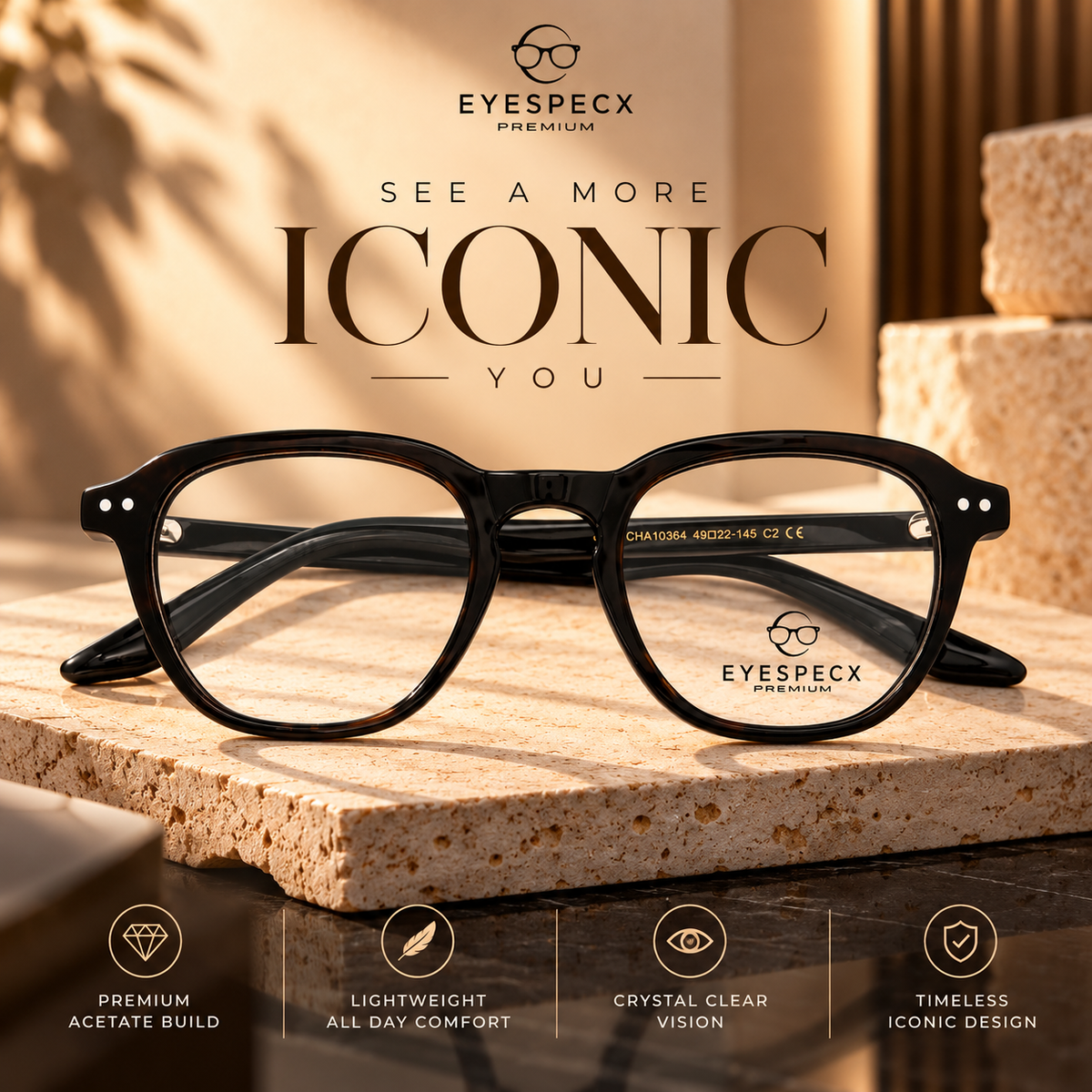 CHA 10366 C5 tortoise with blue