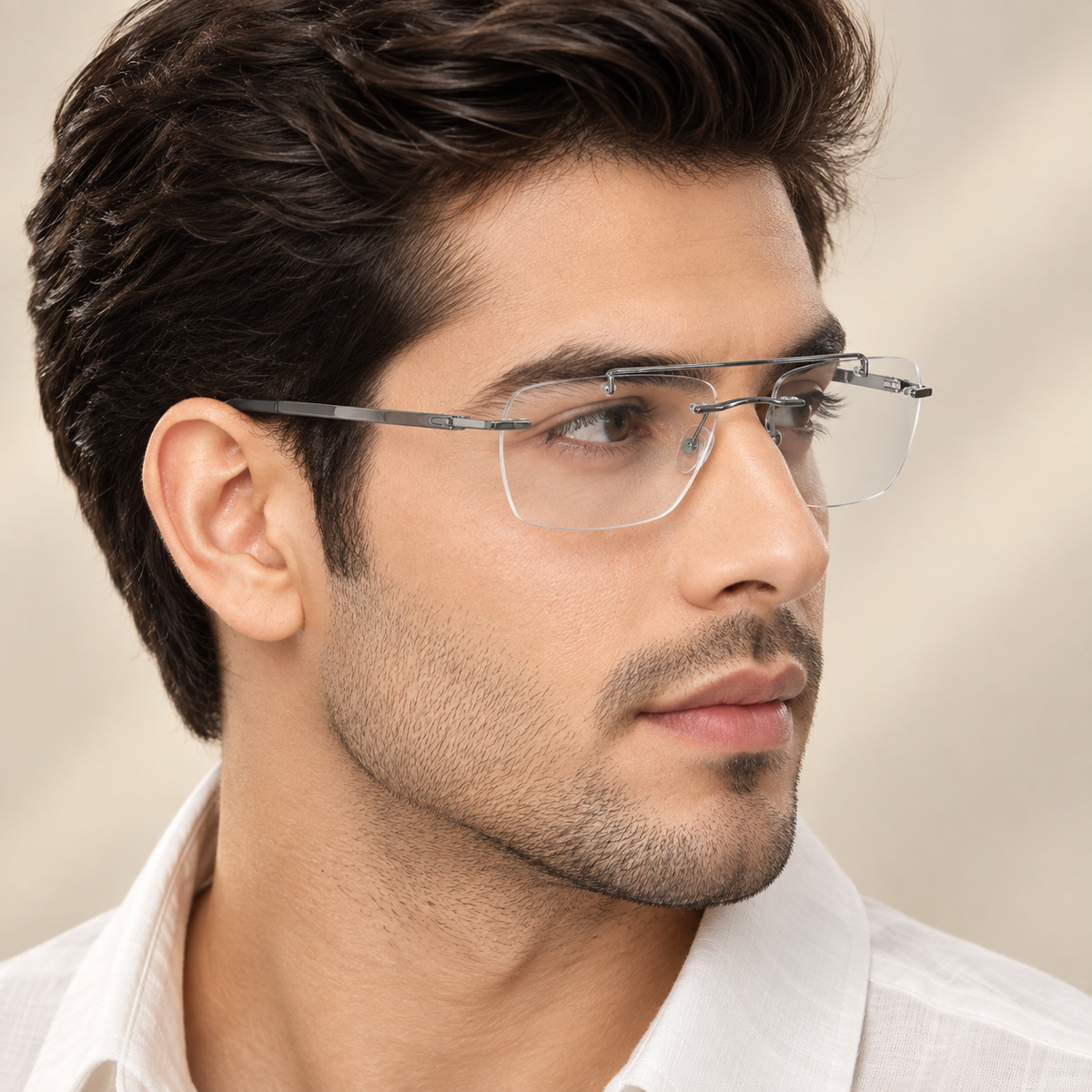 WK 353302 INNALLET GREY RIMLESS