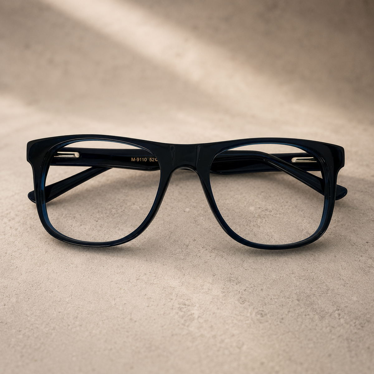 Dark Blue Wayfarer Acetate Frame
