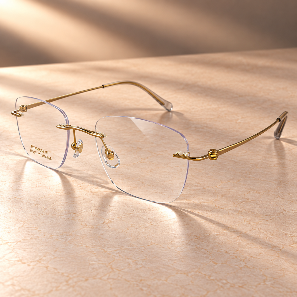 TITANIUM IP 86331 51/19  gold