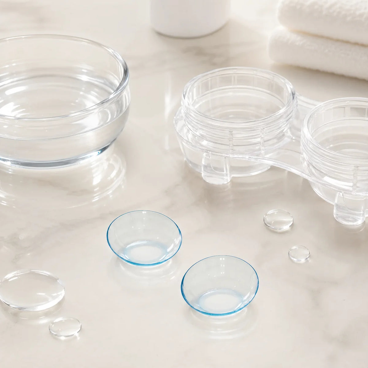 Daily contact lens pack