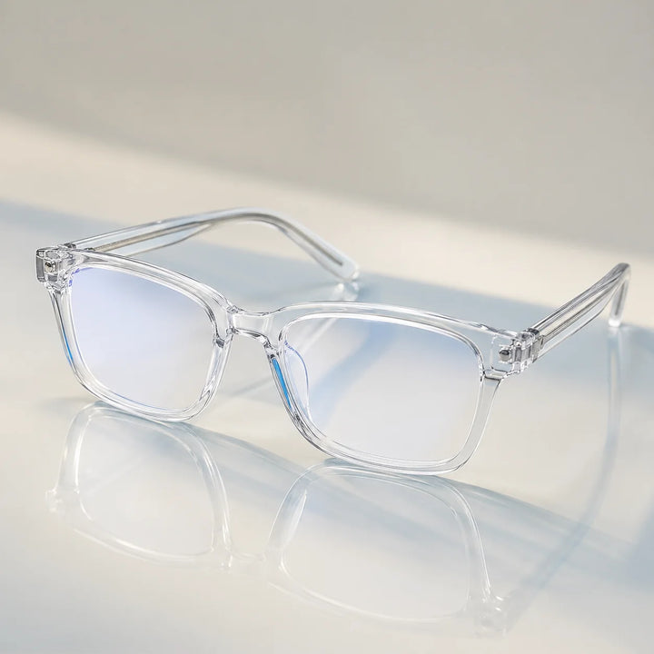 Crystal screen glasses frame