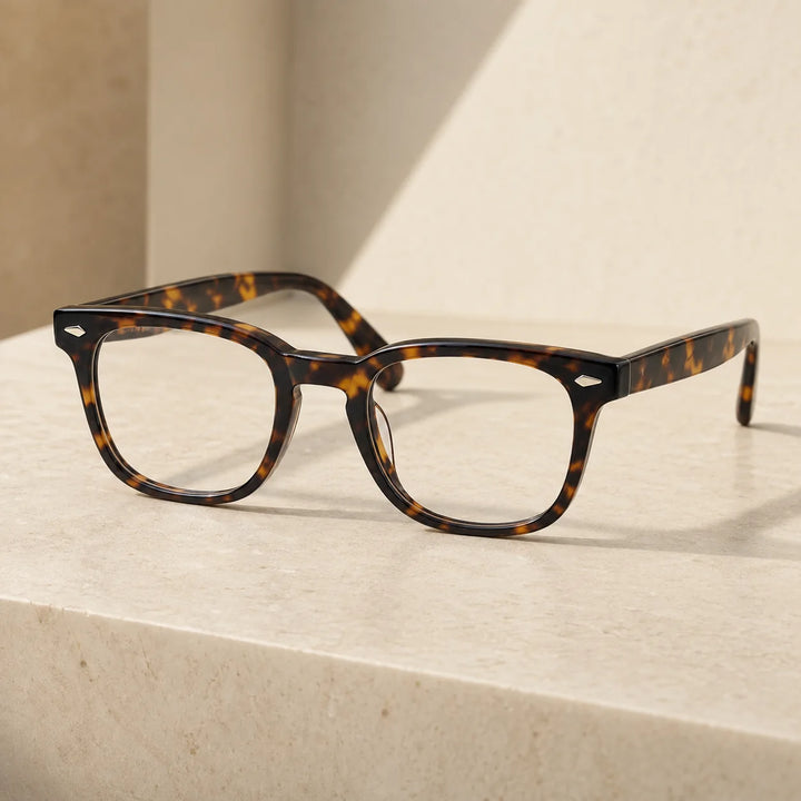 Tortoise wayfarer optical frame