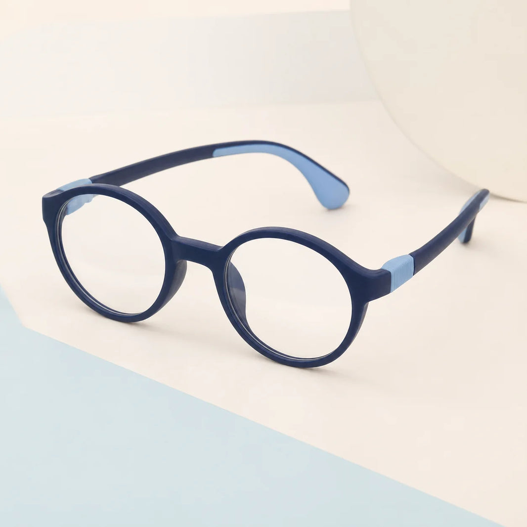 Mini Vale - Navy Round eyewear